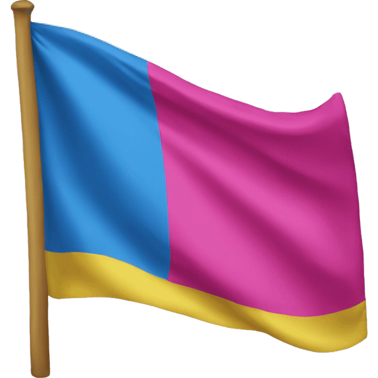 Bandera Pansexual emoji