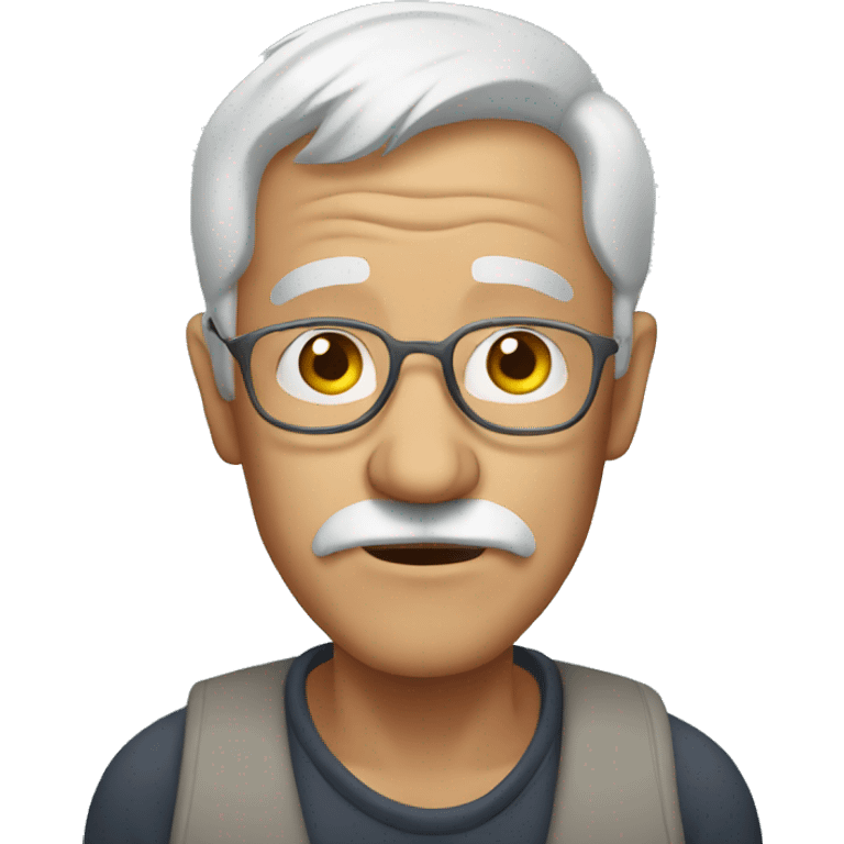 Sick grandpa  emoji