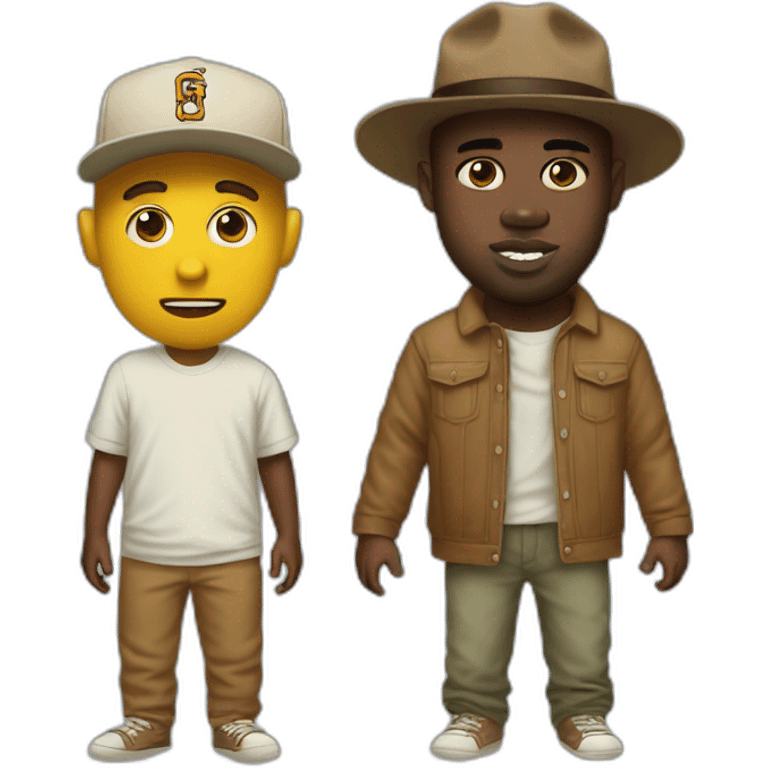 tyler the creator and kanye west emoji