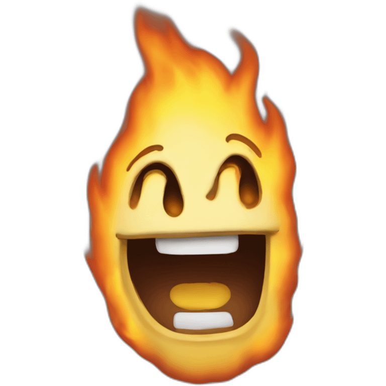 Burning tite emoji