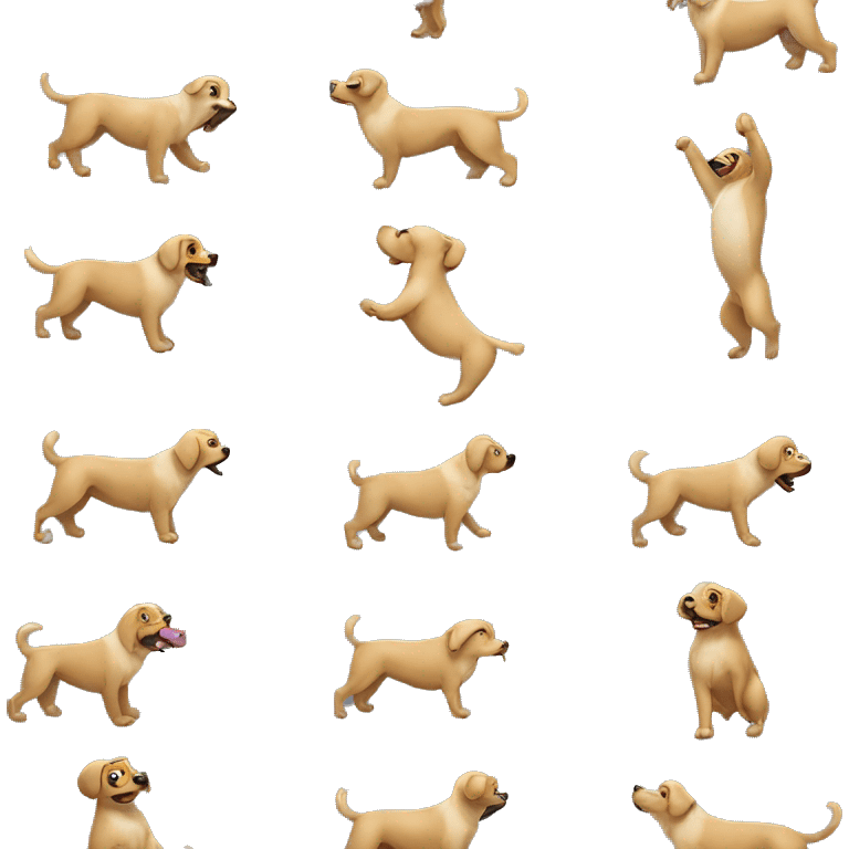 Dog dance  emoji