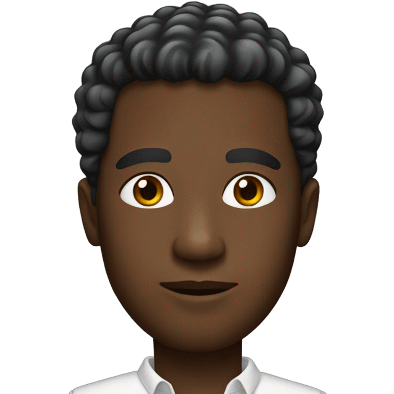 Black man emoji