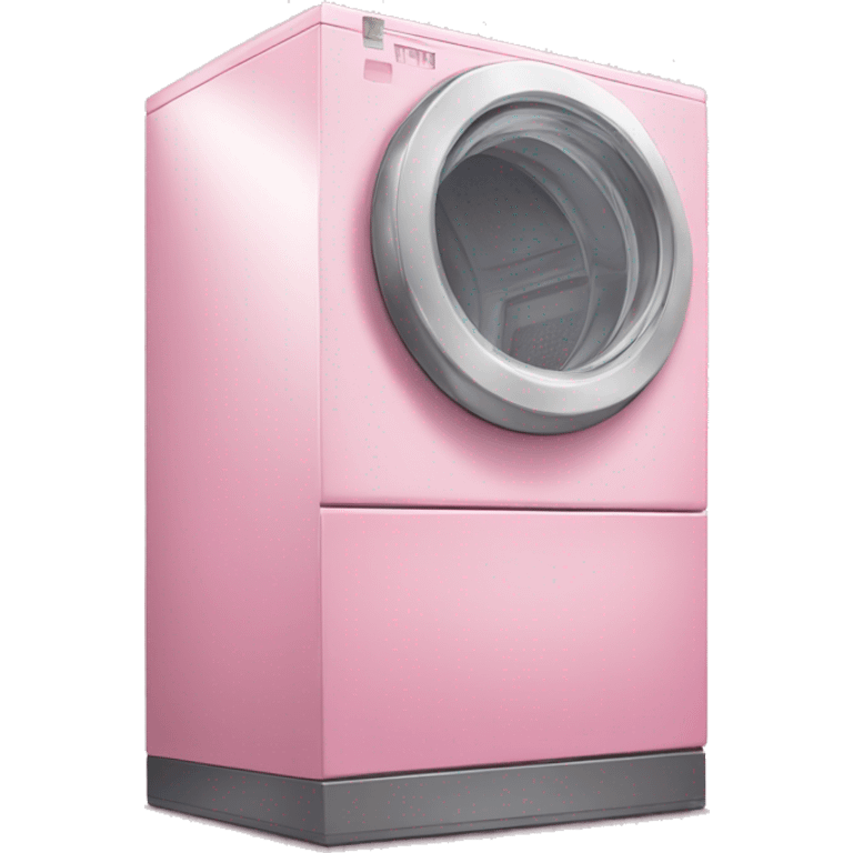 Pink laundry dryer  emoji