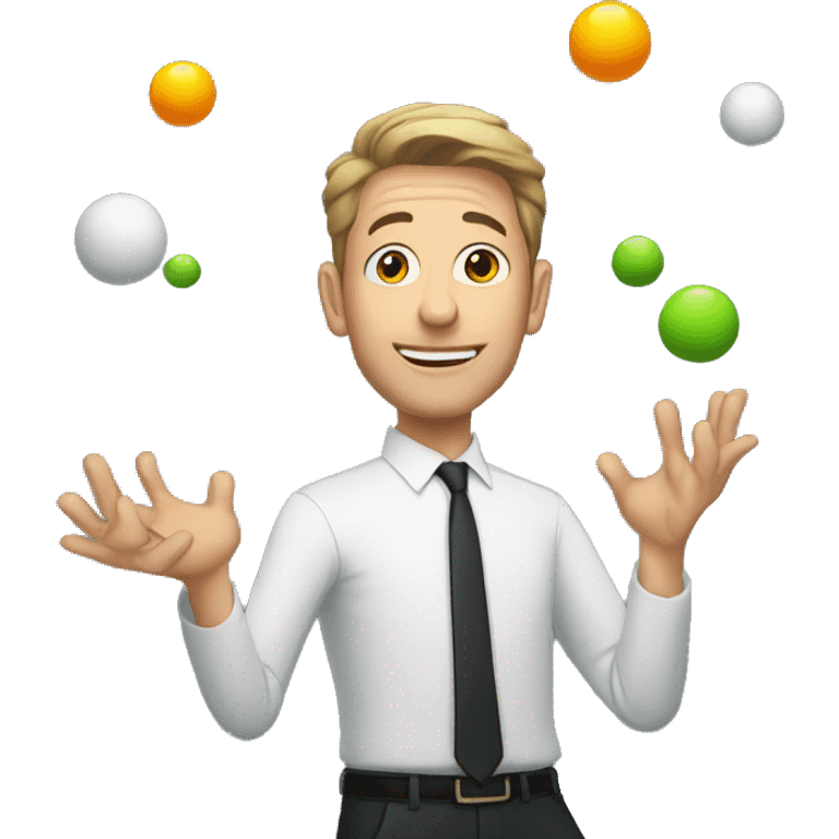 Gary Marcus juggling AIs emoji