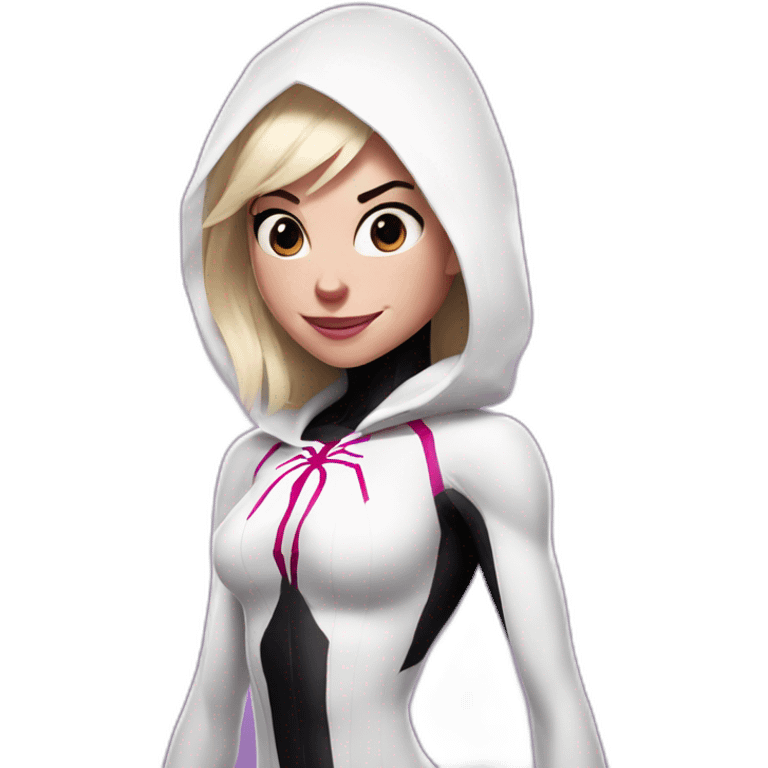 spider-gwen spiderverse emoji