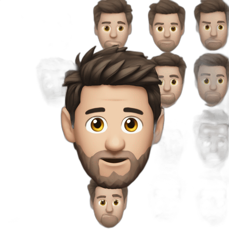 Lionel Messi als blobvis emoji