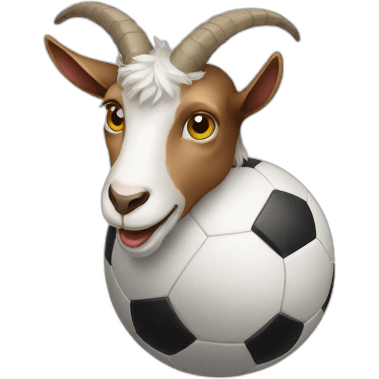 goat soccer emoji