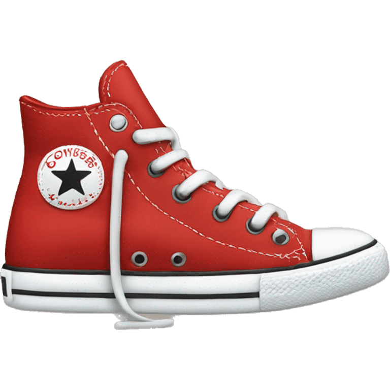 Red Converse emoji