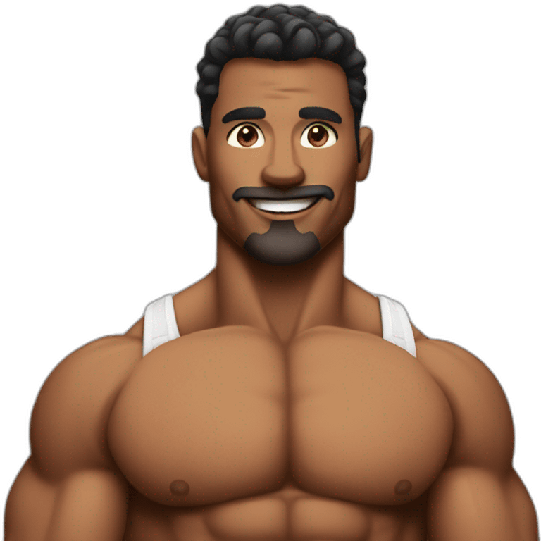 handsome-bodybuilder emoji