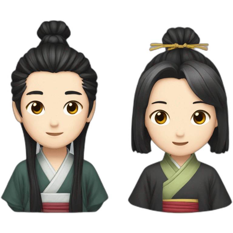 Wei wuxian and Lan wangji emoji