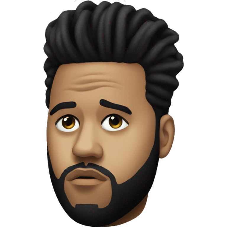 the weeknd sad emoji