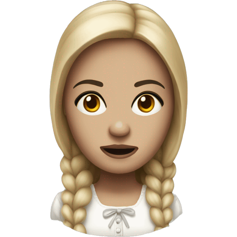 Annabell doll horror movie emoji