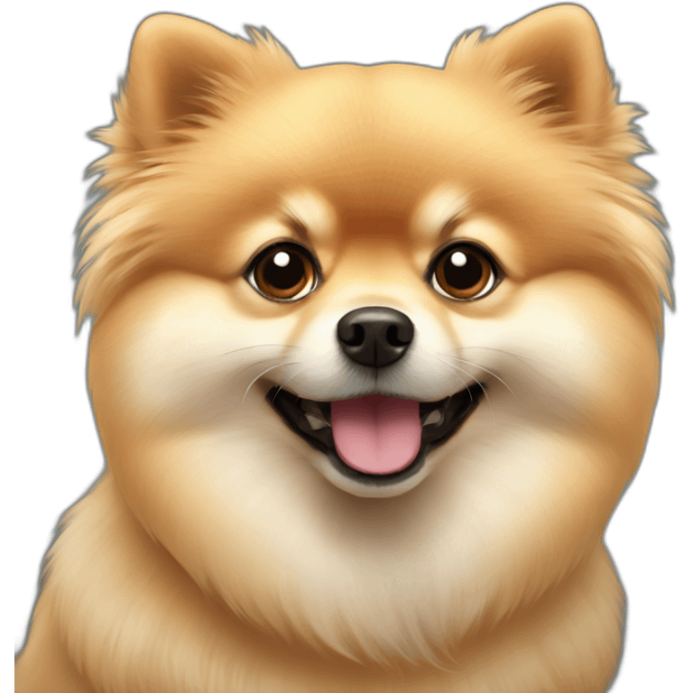 pomeranian love emoji