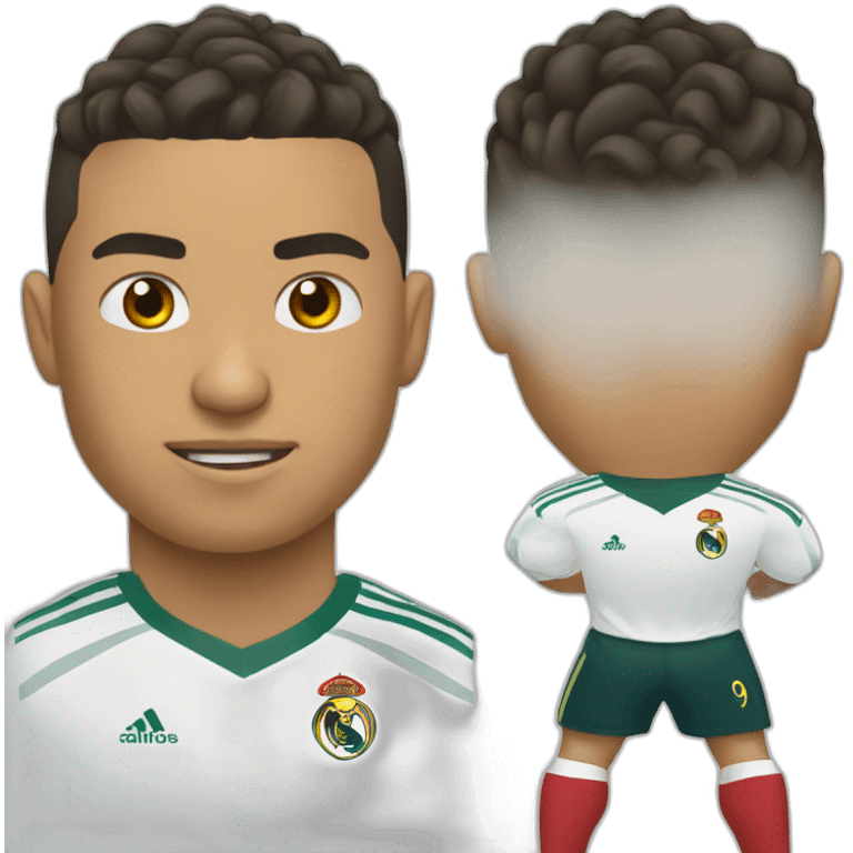 Ronaldo qui court emoji