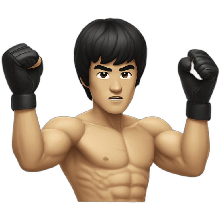 Bruce lee emoji