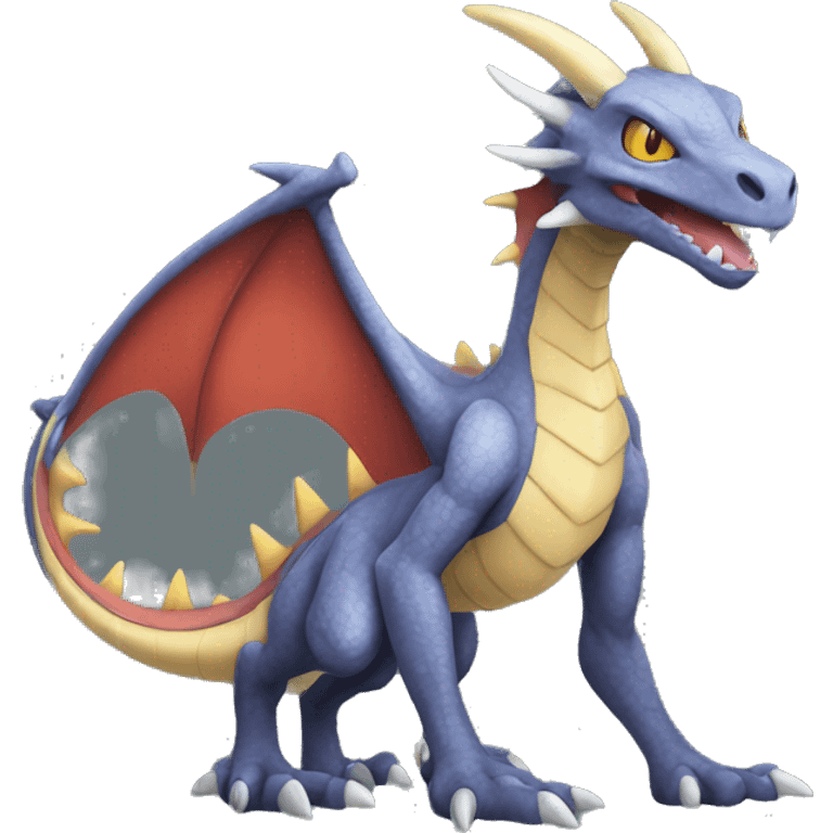 Dragon type Pokémon Fakemon creature emoji