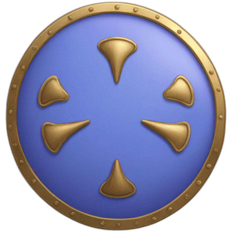 periwinkle shield emoji