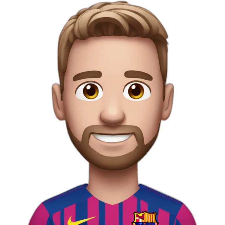 Pink messi emoji