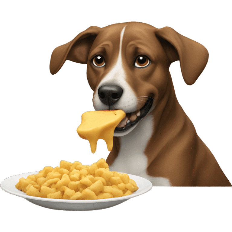 dog eating  emoji