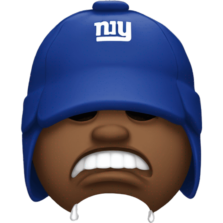 Ny giants crying emoji