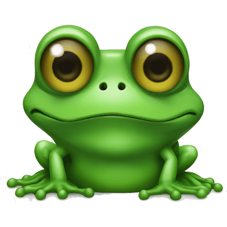 snoop dogg as a frog emoji