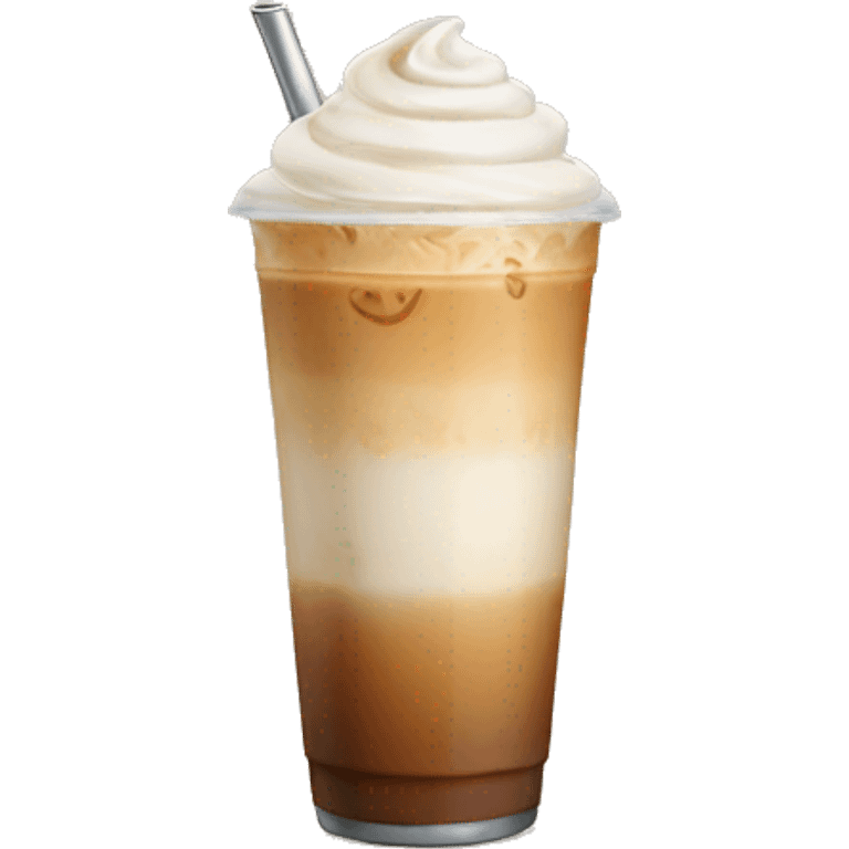 Iced Café Latte  emoji