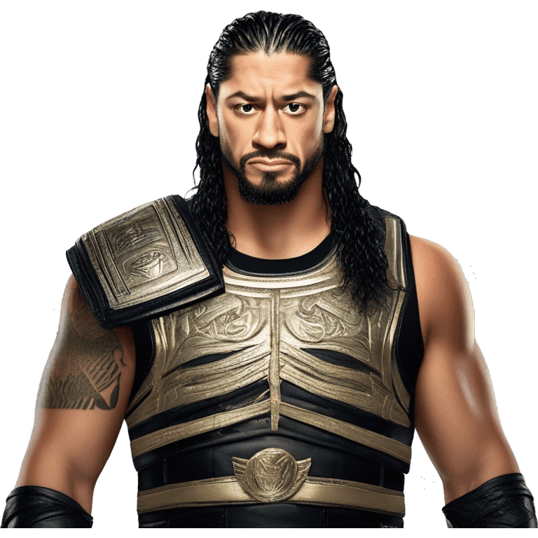 Roman Reigns the tribal chief the head of the table the undisputed universal wwe world heavyweight champion of the world Roman Reigns emoji