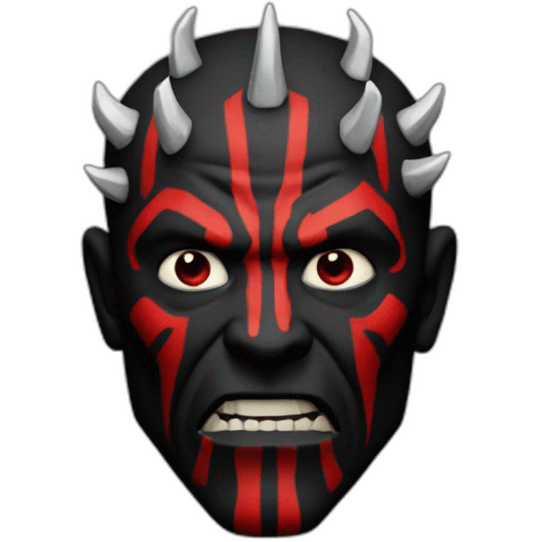 Dark maul emoji