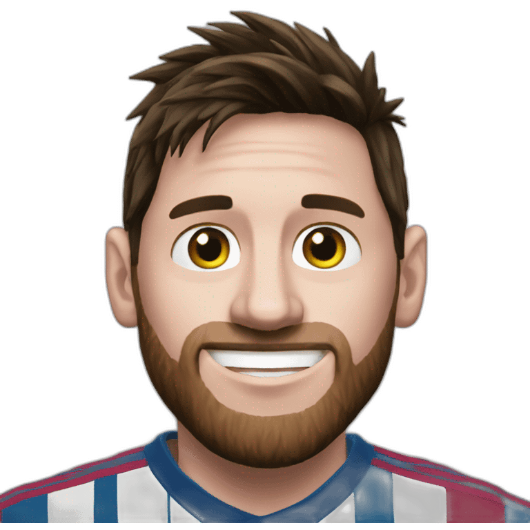 Messi dap emoji