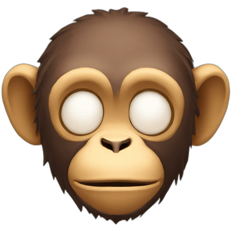 Asleep monkey on Xbox one emoji