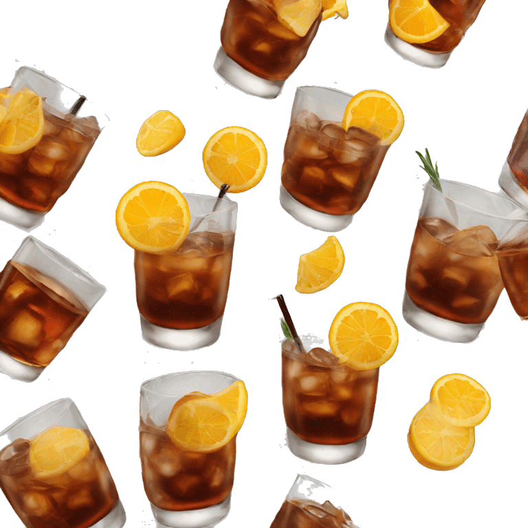 Old Fashioned cocktail emoji