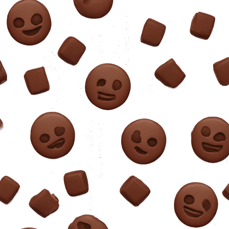 FONDANT au chocolat emoji