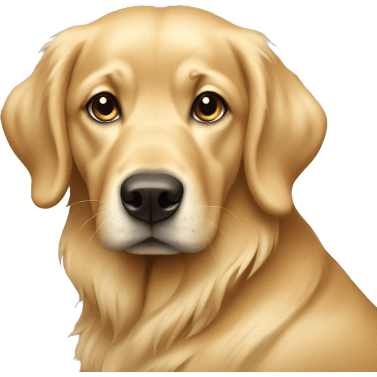 Golden retreiver emoji