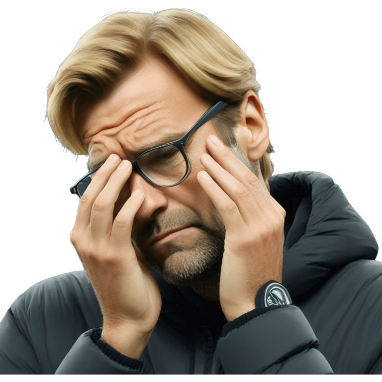 Klopp facepalm emoji