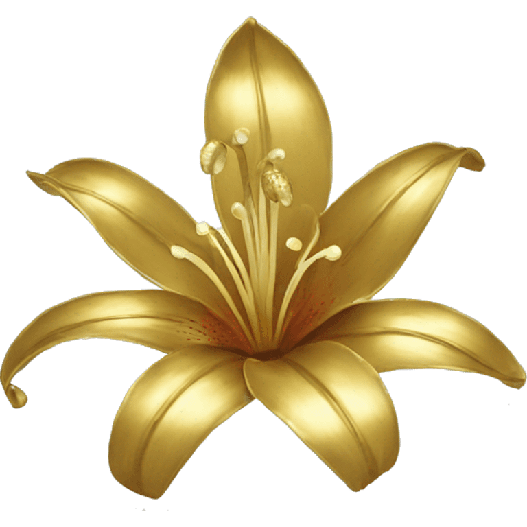 gilded lily emoji