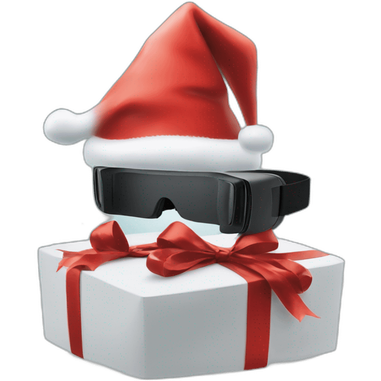 vr headset christmas emoji