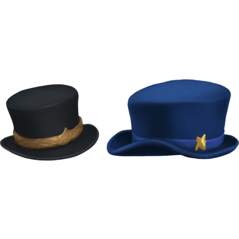 a magican hat ravenclaw emoji