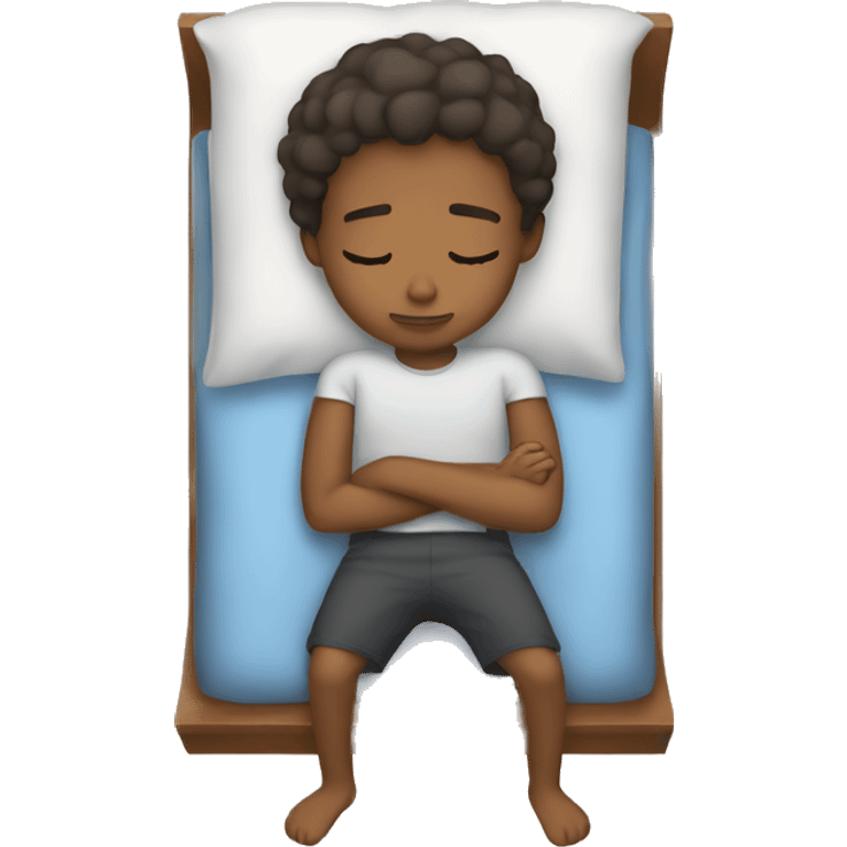 Boy sleeping emoji