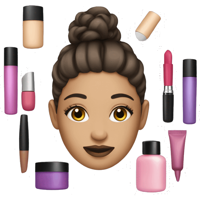 Make up products emoji