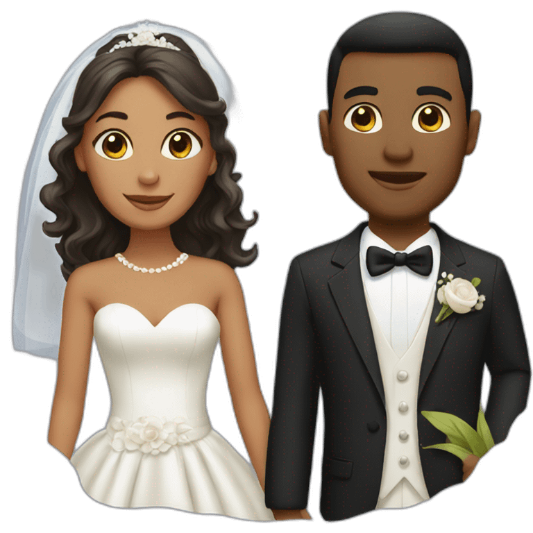 wedding couple  emoji