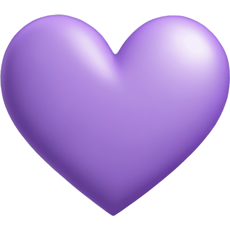 Lilac Purple Heart  emoji