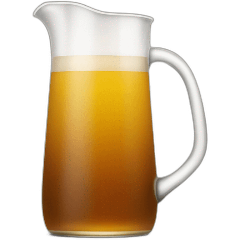 empty beer pitcher emoji