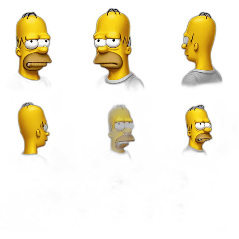 homero simpson realista emoji