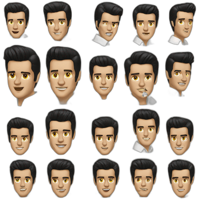 Elvis Presley emoji