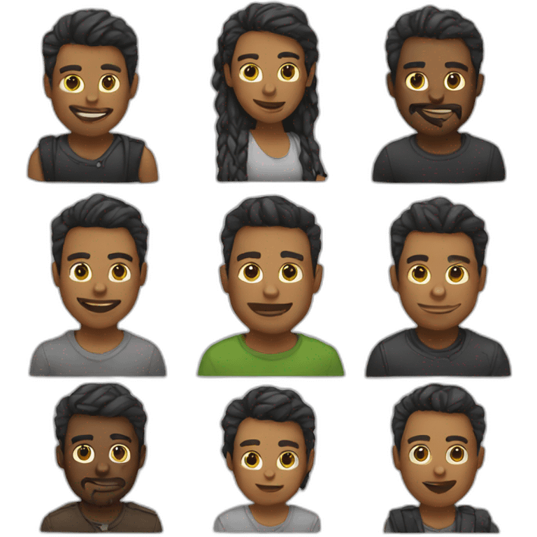 content creators emoji