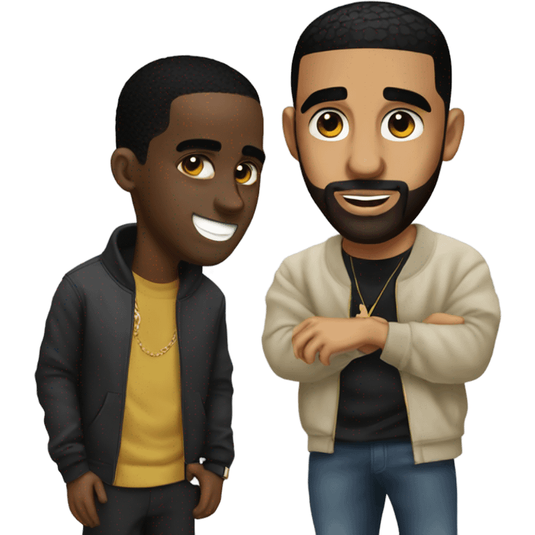 Diddy and drake emoji