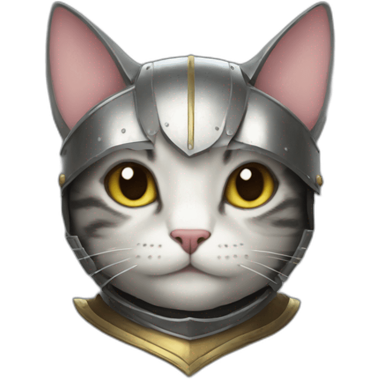 knight cat emoji