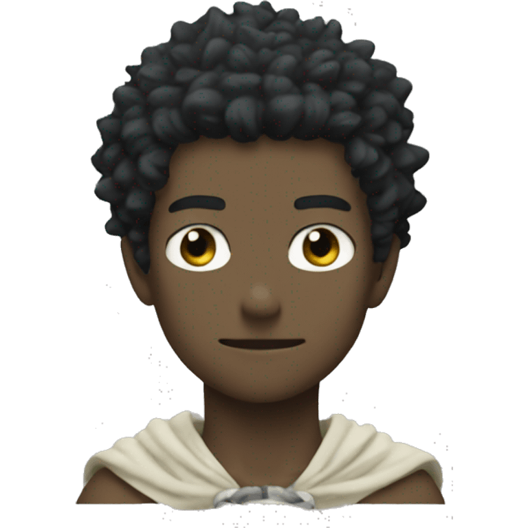 Black clover emoji