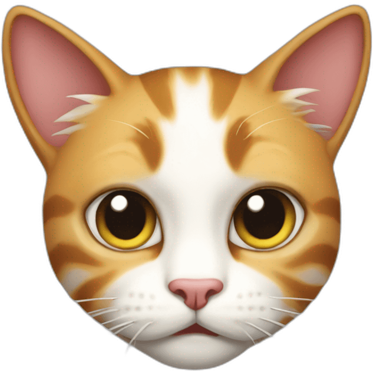 Savage cat emoji