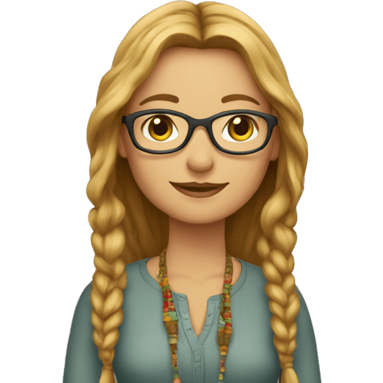 boho teacher emoji